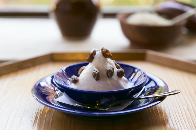 Mont Yufu dessert