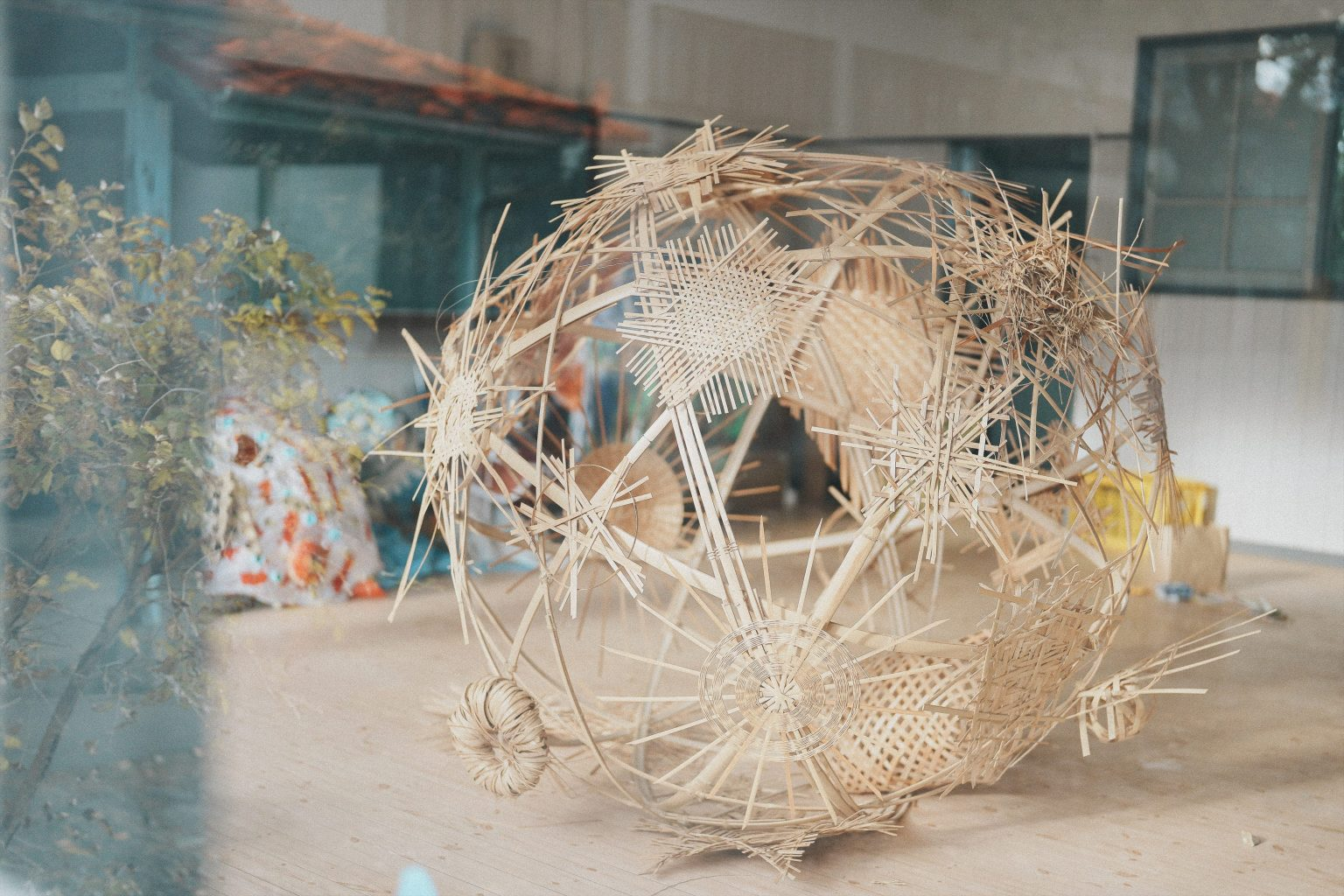 朴の木 旧校舎 アート展示